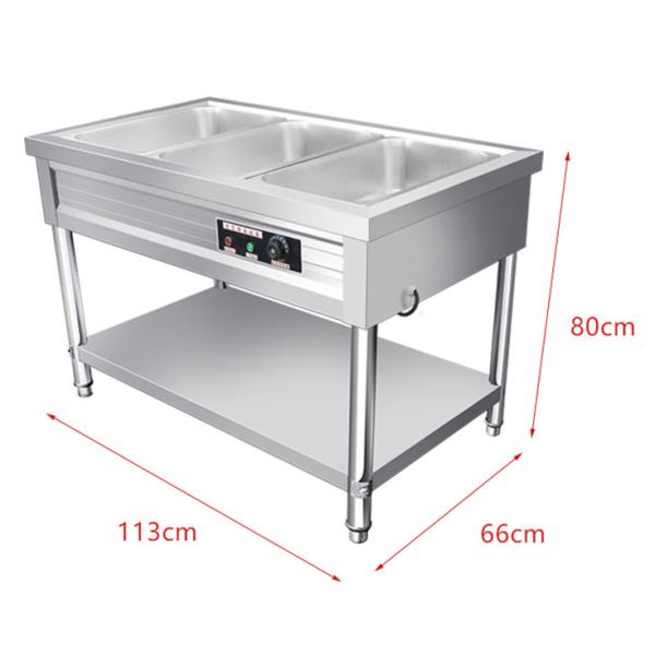 SS Thermal Insulation Commercial Buffet Equipment Hot Food buffet serving trays
