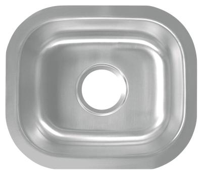 Dissipador de aço inoxidável de Undermount da bacia do estilo de América a instalação fácil do único