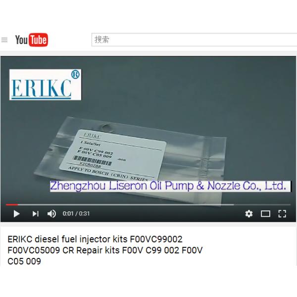 ERIKC car conversion kit and gasket kit for 110 series , F00VC05009 ceramic ball repair kits for injector diesel engine