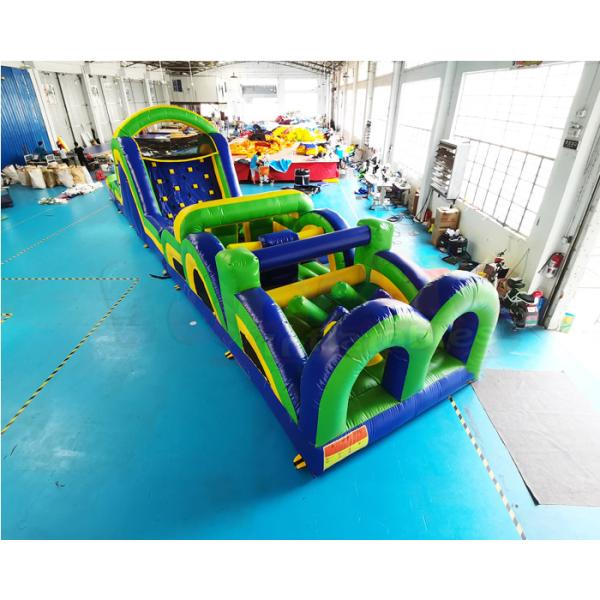 Дом прыжка полосы препятствий 13.2X4.7X3M Inflatables взрослый