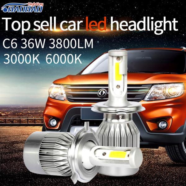 C6 36W 3800lm Car led headlight