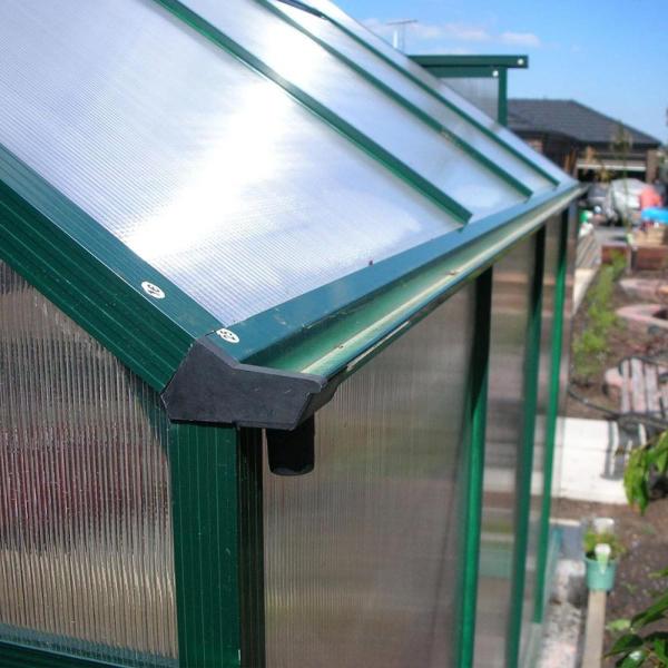 Not Coated Frame Finishing 6ft X 8ft Large Garden Greenhouse for Outdoor Gardening