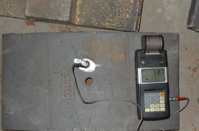 Hole Diameter Check for High Cr Cast Iron Liners Coal Mill / Cement Mill / Mine Mill