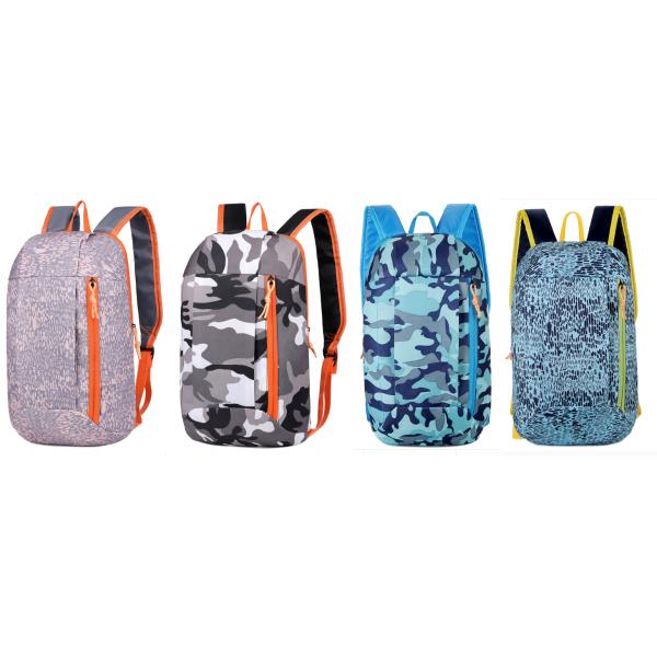 Thickness 11cm Travel Carry On Backpack 10l Travel Backpack With Fresh Printings
