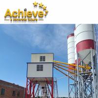Planta de tratamento por lotes concreta misturada pronta 60 CBM pelo controle do PLC da hora