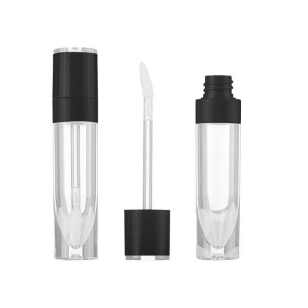 Clear 6ml Lip Gloss Bottle Cosmetic Lipgloss Wand Tube Container