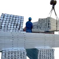 Hongxin Steel Pole With Hot Dip Galvanized Rectangular 8FT 10FT  Steel Crossarm