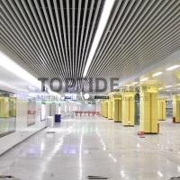 Aluminum Ceiling Strips Gloss Building Ceiling Wall Decor Material