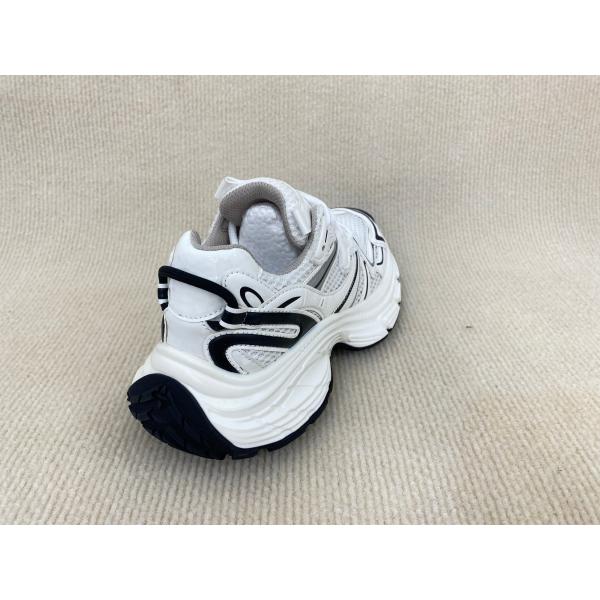 Lace Up Women Comfort Sneakers OEM ODM White And Black Sneakers