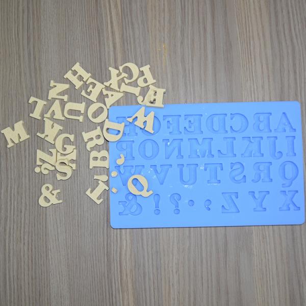 Os utensílios de cozimento do silicone endurecem moldes de cozimento do fundente das letras principais da esteira 3d do produto comestível da ferramenta