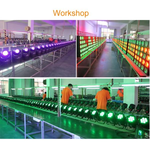 Светодиодный 10*60W RGBW LCD RDM Bar Stage Light с IP20