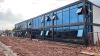 Cabinas portátiles de 40 pies, cabinas de oficina de sitio modulares desmontables