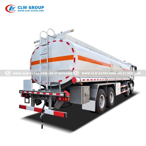 HOWO 8X4 30,000L Refueling Truck with Intelligent Dispenser and Dual-Way Metering System for Fuel Delivery