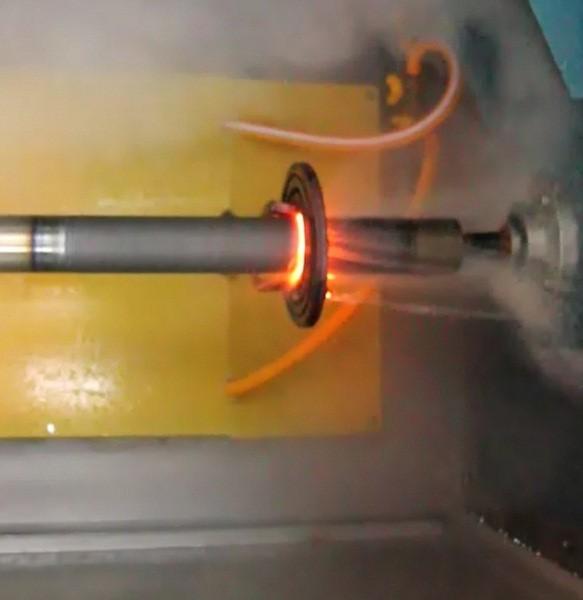 SWP-40HT 40KW 30-60KHZ steel wire induction annealing machine