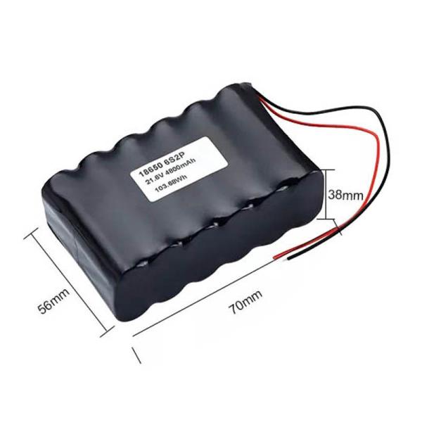 O CE UN38.3 MSDS de Ion Battery Pack do lítio da bicicleta de 21.6V 4.8Ah E aprovou