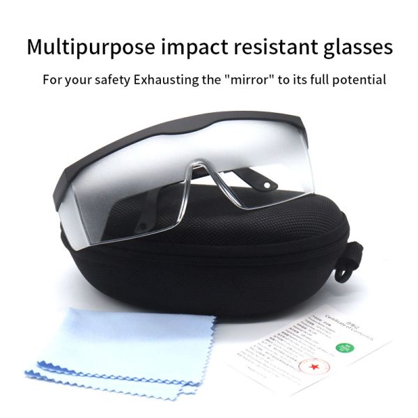 Pilot CE EN166 Ansi Z87.1Frosted Goggles Protective Funny Working Anti Fog Shading Side Shields Stylish Safety Glasses
