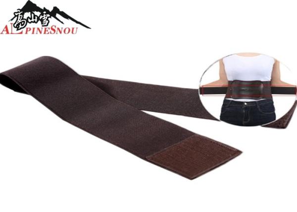 Cuir chaud médical réglable de ceinture de soutien de taille unisexe
