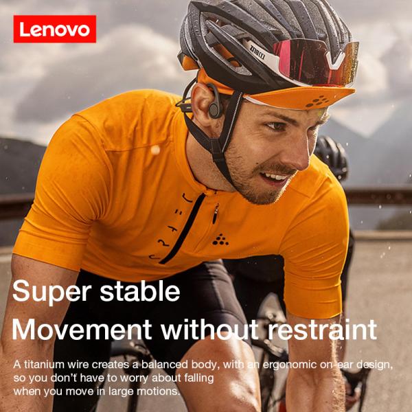 Lenovo X4 Bone Conduction Bluetooth Earphone Black FCC Certificate