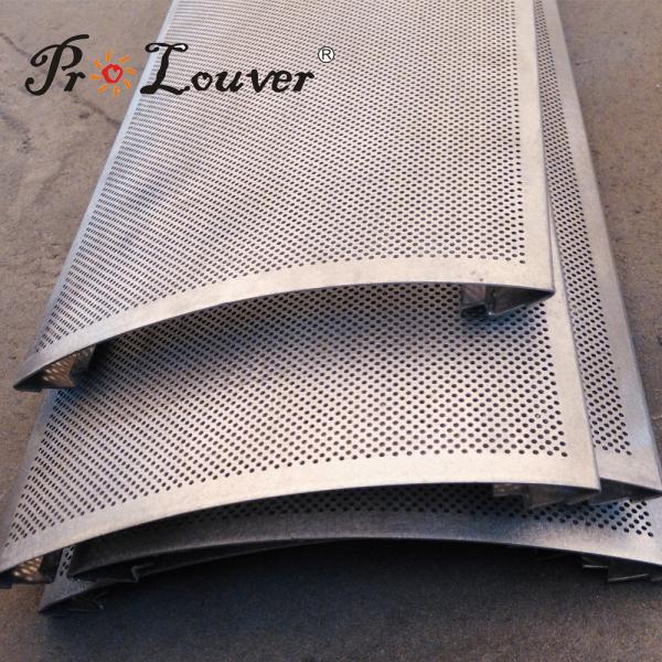 FACTORY PRICE ! Aluminum Perforated Aerowing louver Screen on Hot Sale