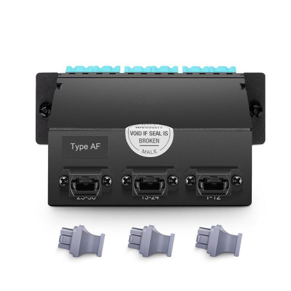 3MT18LC2OM4AF 3 MTP To 18 Lc Coupler Panel 18 Port 36 Fibers OM4 Multimode Type AF