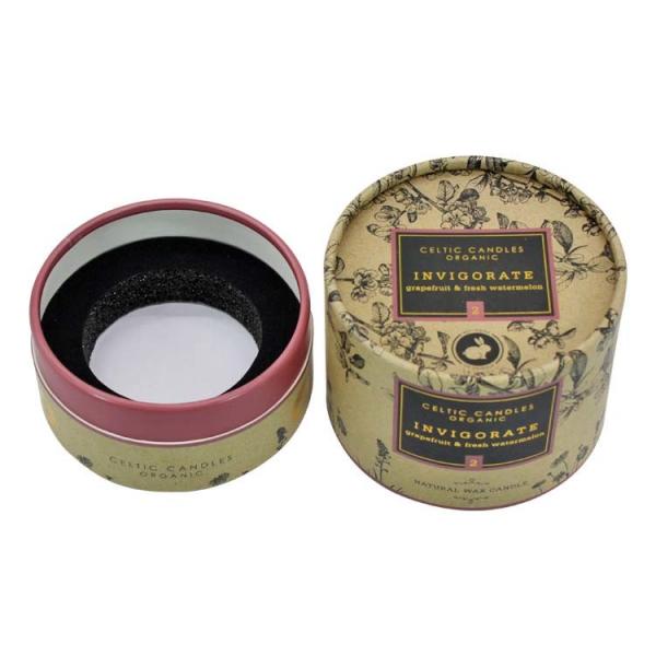 Изготовленная на заказ трубка упаковывая твердую коробку свечи для Tealight