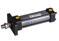 ² de action de la pression d'utilisation de cylindre hydraulique de tirant de double de base d'écart-type de JUFAN 70kgf/Cm - ² de 140kgf/Cm