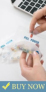 Pill Pouch Bags - (4