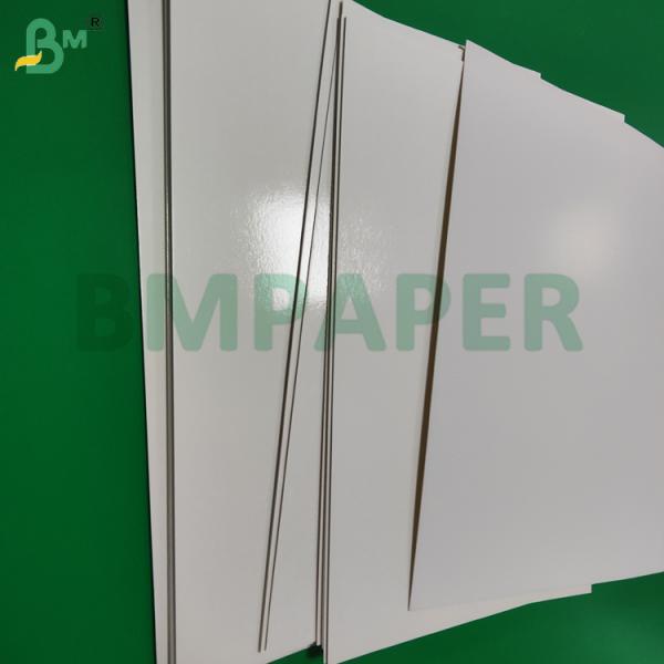 Cartón blanco recubierto de PE de 275 g + 15 g para embalaje de marisco congelado 1000 x 700 mm