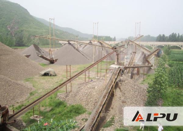 Long Distance Mining Conveyor Belt Systems In Coal Mining Width 800 Mm