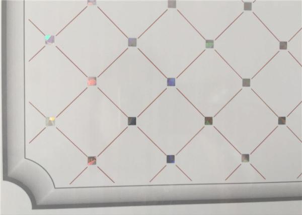 Flat Square Boards PVC Ceiling Tiles For Warehouse Ceiling 603 Mm*603 Mm