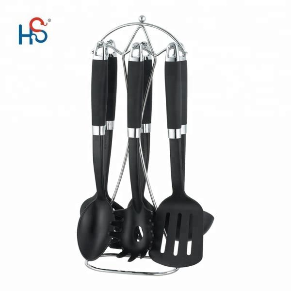 Kitchen Cookware Sets 7-Piece Gold Utensil Set for Cooking Tools and Accessories