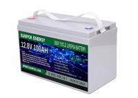 Baterias do gel do Agm da longa vida de Ion Deep Cycle Battery 12v 24V 100ah 200ah do lítio LiFePo4