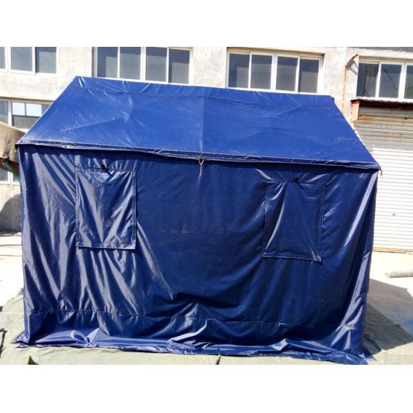 Blue Police Outdoor Canopy Tent High Temperature Resistant With Oxford Cloth