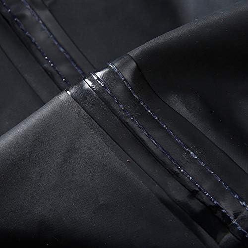 Fashion Long Rain Coat Jacket, Rainwear, Rain Jacket Lightweight Raincoats Windbreaker for Men Women