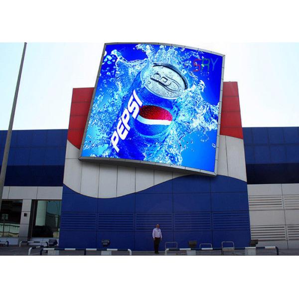 Advertising Waterproof SMD2727 electronic display boards 5mm Outdoor Cabinet