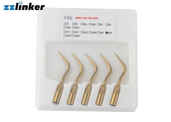 Home Dental Ultrasonic Scaler , Ultrasonic Tips Dental Hygiene Gold Plated Different Model