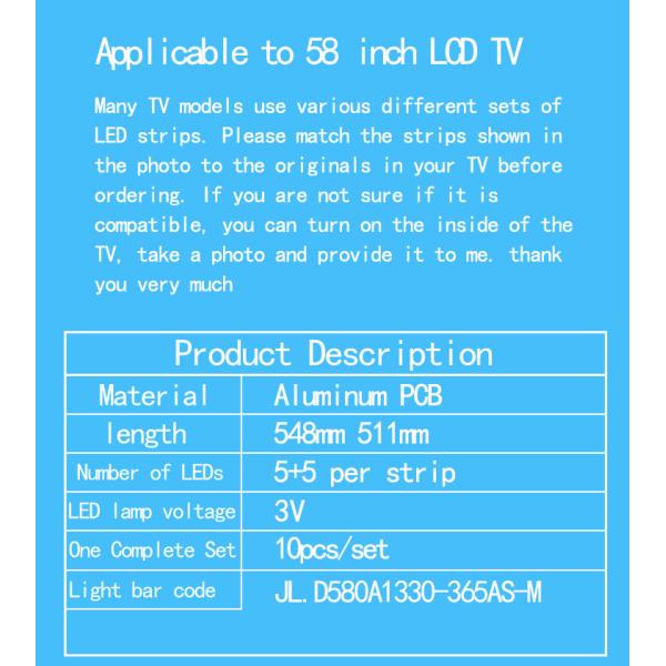 JL.D580A1330-365AS-M-V2.0 H58A6100 H58AE6000 58R6E 58H6550E