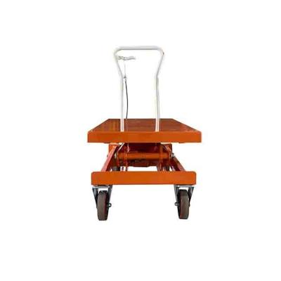 O dobro móvel da capacidade de carga útil 150Kg da fabricação de China Scissor o manual Scissor o elevador apresenta Max Height 1430mm