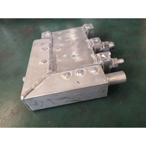 Energy Storage Systems Aluminum Plate Fin Evaporator Heat Exchanger With 11m3/Min Airflow