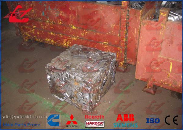 Aluminum Profiles Light Metal Baler Press High Capacity Y83-125 Model 18.5kW For Metal Recycling Plant