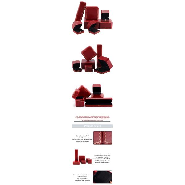 Boîte à bijoux en papier personnalisée pour Cartiers Bague Bracelet Boucles d'oreilles Collier