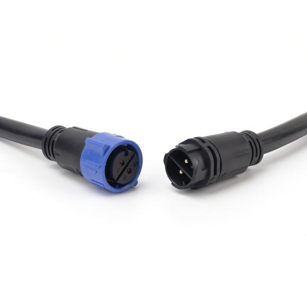 Quick OEM Waterproof Male Female Connector M25 3 Pin  Electrical