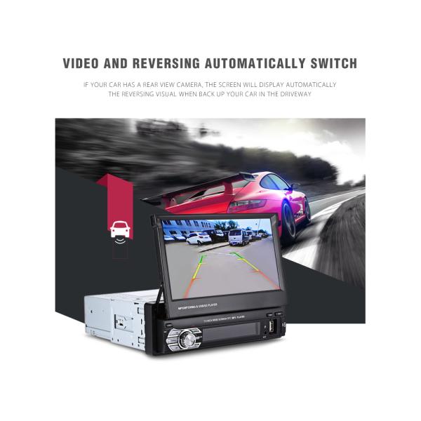 7 мультимедийная система автомобиля УСБ Блуэтоотх Дин ФМ до полудня автомобильного радиоприемника 1 андроида дюйма Ретрактабле с Гпс