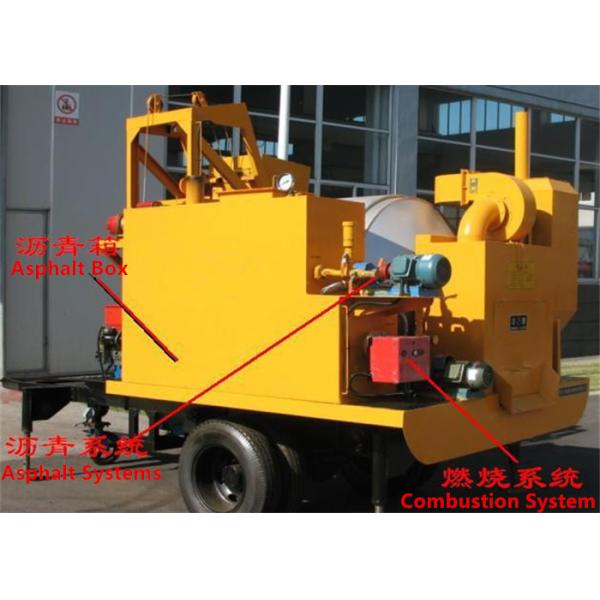 0.2M3 / Barrel Feed Port Capacity Asphalt Processing Plant With Material Lifting System