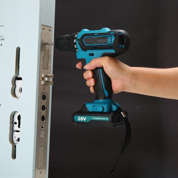 Domestic Industrial Power Drill Drivers Set 28V With Rechargeable Li Ion