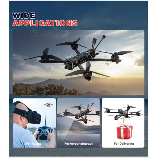 FPV Drones SKD Части 7 10 13 дюймов VTX 5.8G 3.5W Stack SpeedyBee F405 Caddx Ratel Ночное видение FPV гоночные дроны