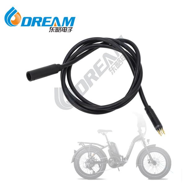 Connecteur de 9 broches pour vélo électrique, connecteur de câble de moteur mâle/femme personnalisé