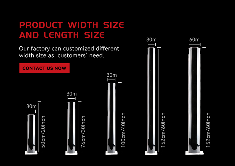 4Mil Clear Safety Bulletproof Safety & Security Film Tint for Building Window