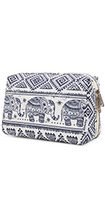 Travel Makeup Cosmetic Skincare Organizer, Toiletry Bag, Foldable Duffel Bag, Multiple Storage Compartments