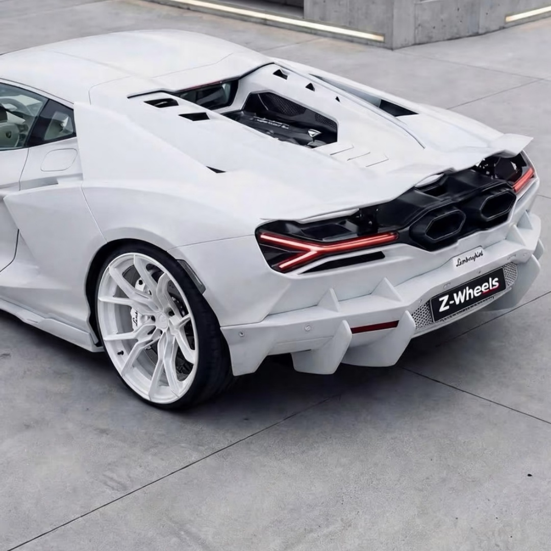 Bestselling Forged Pure White Wheels in Sizes 18, 19, -24 Inches, Compatible with BMW, Audi, Mercedes-Benz and Cadillac